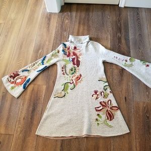 Anthropology Knitted &Knotted Small Sweater